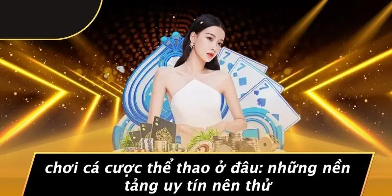 CHƠI CÁ CƯỢC THỂ THAO Ở ĐÂU: NHỮNG NỀN TẢNG UY TÍN NÊN THỬ